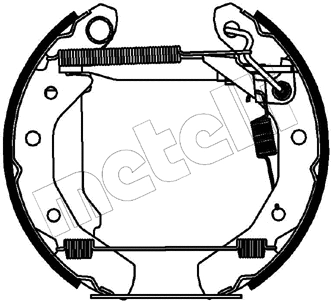 Brake Shoe Set (51-0186)