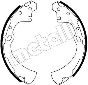 Brake Shoe Set (53-0279)