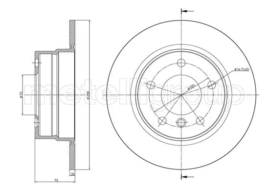 Brake Disc (23-0951C)