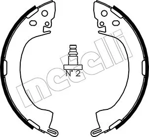 Brake Shoe Set (53-0251)