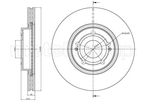Brake Disc (23-0772C)