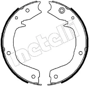 Brake Shoe Set, parking brake (53-0267)