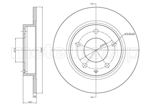 Brake Disc (23-0786)