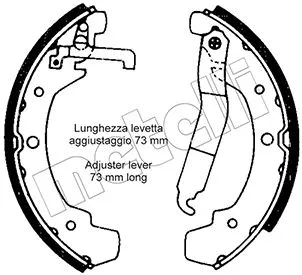 Brake Shoe Set (53-0466)