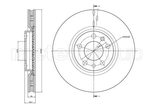 Brake Disc (23-0861C)
