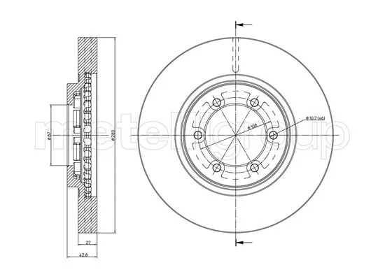 Brake Disc (23-0954C)