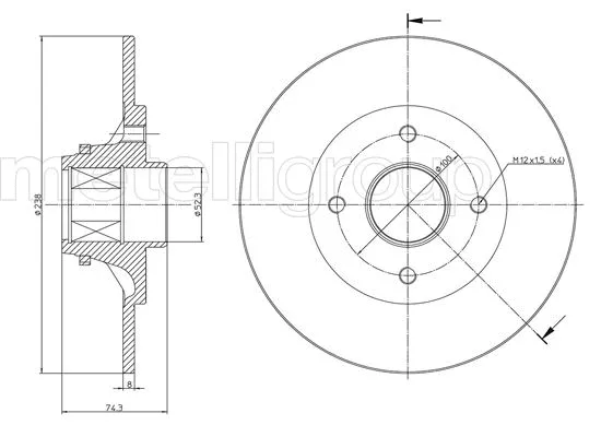 Brake Disc (23-0384)