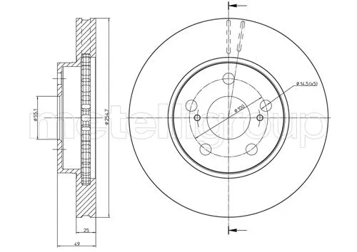 Brake Disc (23-0646C)