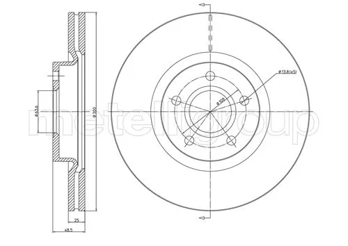 Brake Disc (23-0687C)