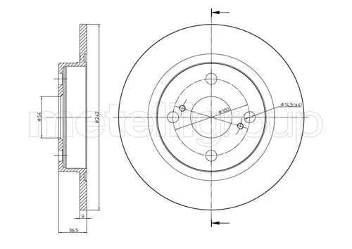Brake Disc (23-0648)