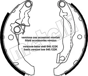 Brake Shoe Set (53-0131Y)