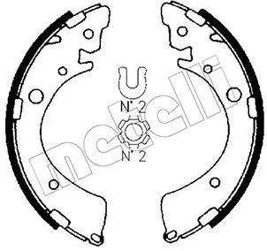 Brake Shoe Set (53-0153)