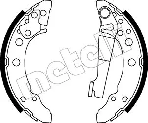 Brake Shoe Set (53-0465)