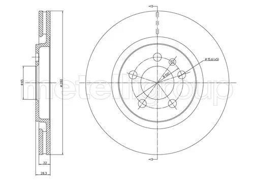 Brake Disc (23-0242)