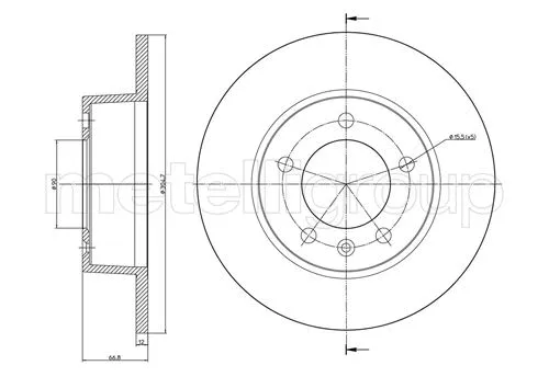 Brake Disc (23-0690)