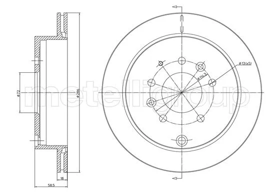 Brake Disc (23-1730C)