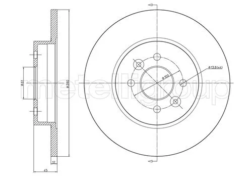 Brake Disc (23-0585C)