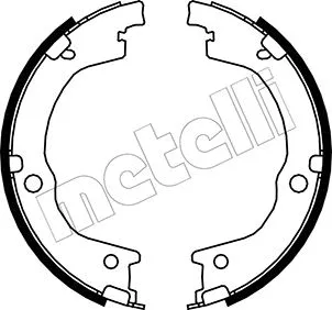 Brake Shoe Set, parking brake (53-0230)