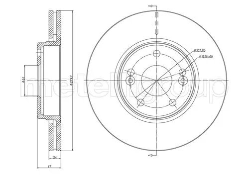 Brake Disc (23-0676C)