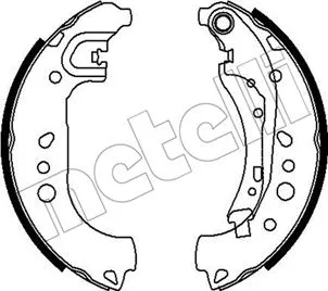 Brake Shoe Set (53-0718)