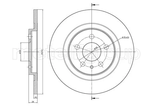 Brake Disc (23-0554C)