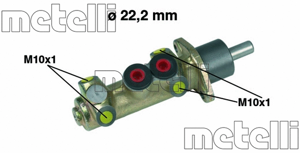 Brake Master Cylinder (05-0208)