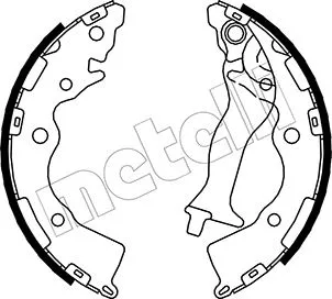 Brake Shoe Set (53-0182)