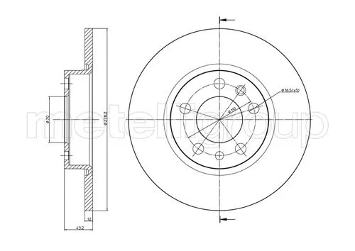 Brake Disc (23-0862C)