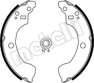 Brake Shoe Set (53-0292)