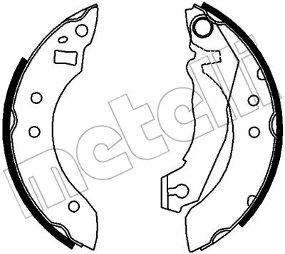 Brake Shoe Set (53-0105)