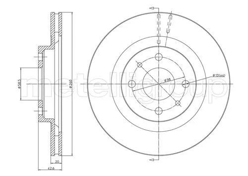 Brake Disc (23-0411)