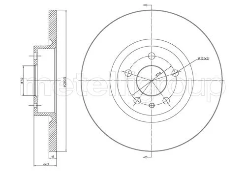 Brake Disc (23-0472C)