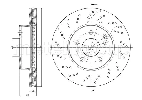 Brake Disc (23-1409FC)