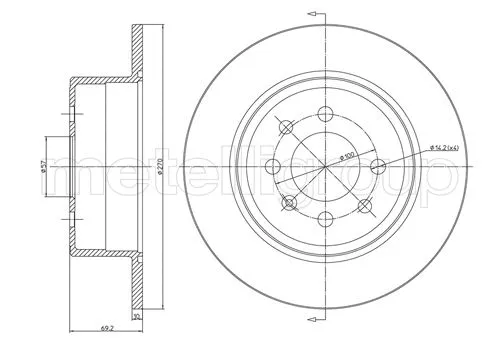Brake Disc (23-0606C)