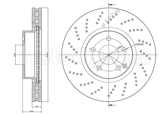 Brake Disc (23-1459FC)