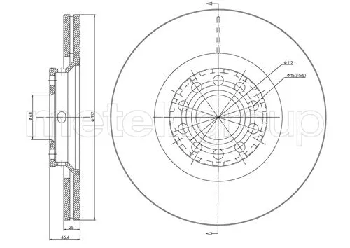 Brake Disc (23-0726C)