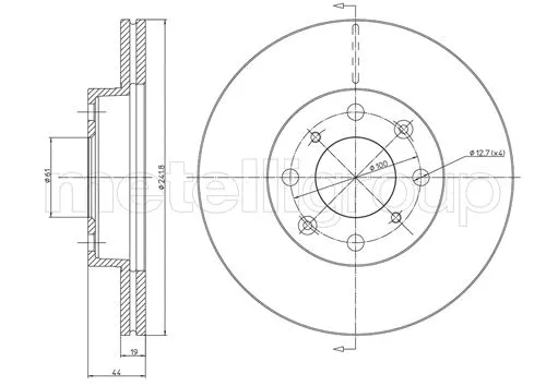 Brake Disc (23-0306)