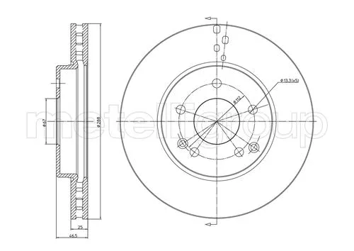 Brake Disc (23-0701C)