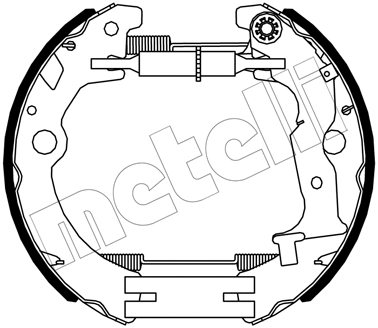 Brake Shoe Set (51-0525)