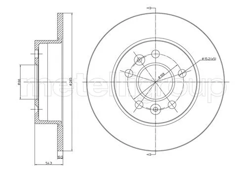 Brake Disc (23-0482C)