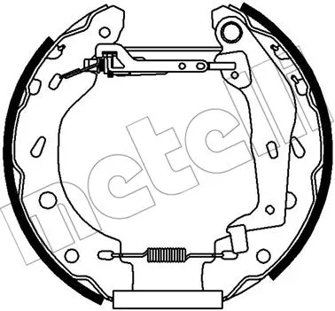 Brake Shoe Set (51-0438)