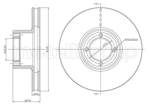 Brake Disc (23-0164)