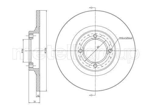 Brake Disc (23-0149)