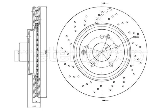 Brake Disc (23-1460FC)