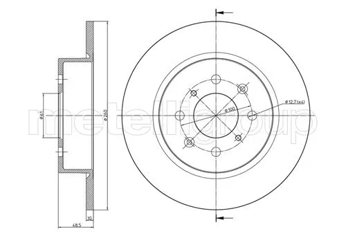 Brake Disc (23-0612C)