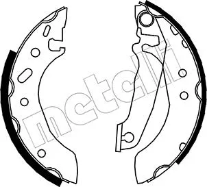 Brake Shoe Set (53-0119)