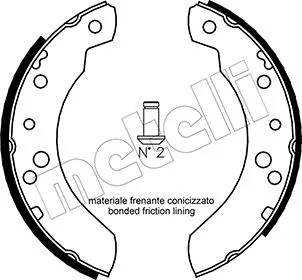 Brake Shoe Set (53-0115)