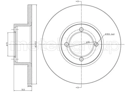 Brake Disc (23-0022)