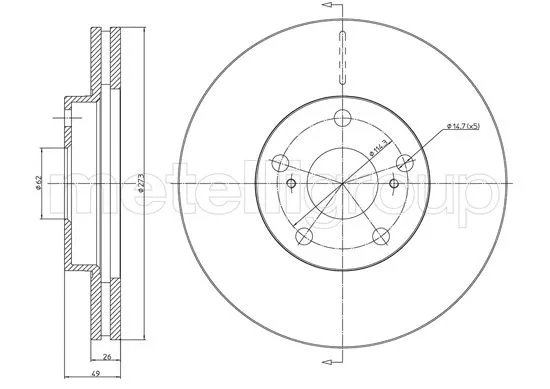 Brake Disc (23-0979C)