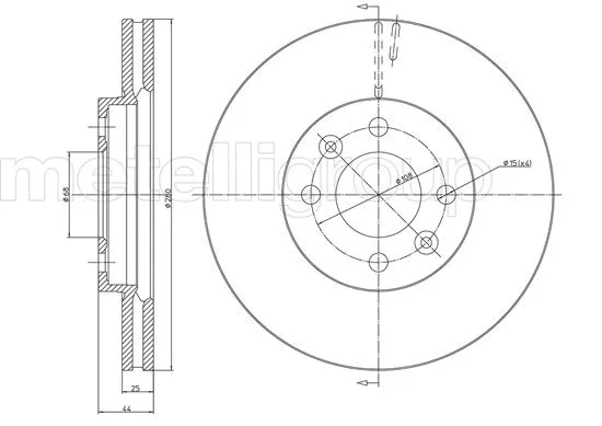 Brake Disc (23-0381)